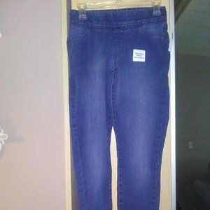 blue skinny jeans